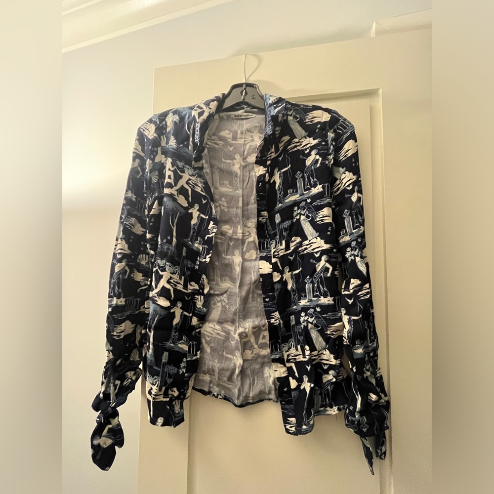 Reformation Button-Down Shirt